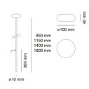 Oolite Rough 1112C colonnina da esterno 9010 novantadieci dimensioni