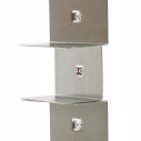 Original Ptolomeo H 160 Libreria Acciaio Inox Opinion Ciatti dettaglio