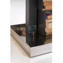 Original Ptolomeo H 75 Libreria Nero-Inox Opinion Ciatti dettaglio