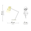 Overlay lampada da tavolo Slamp dimensioni
