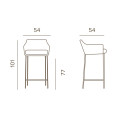 Panama Stool Grattoni dimensioni