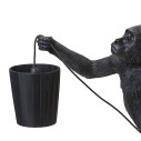 Monkey Lamp Chandelier Black Seletti ambientazione tipo con paralume opzionale a solo uso interno