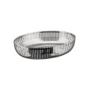 Alessi PCH06/26 Cestino ovale in acciaio Inox vista
