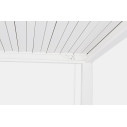 Pergola Ocean 3,6x6 bianco Bizzotto dettaglio