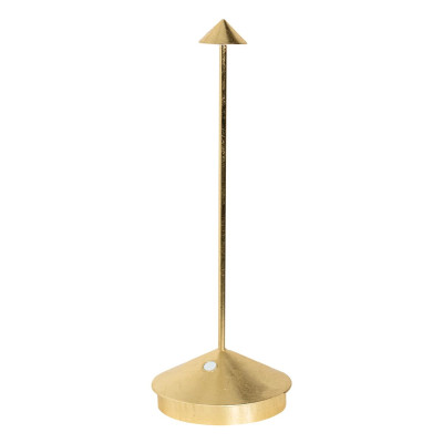 Pina Pro LED lampada da tavolo Foglia color Oro
