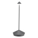 Pina Pro LED lampada da tavolo Grigio scuro Zafferano vista