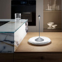 Pina Pro LED lampada da tavolo Grigio scuro Zafferano ambientazione