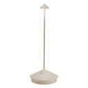 Pina Pro LED lampada da tavolo Sabbia Zafferano vista
