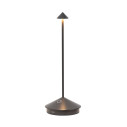 Pina Pro LED lampada da tavolo Titanio Zafferano vista