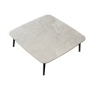 Piuma Tavolino Myyour vista Quadrato L 89 H 30 cm 