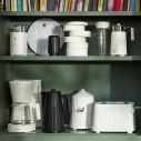 Alessi Bollitore elettrico Nero MDL06 B Plissè ambientazione