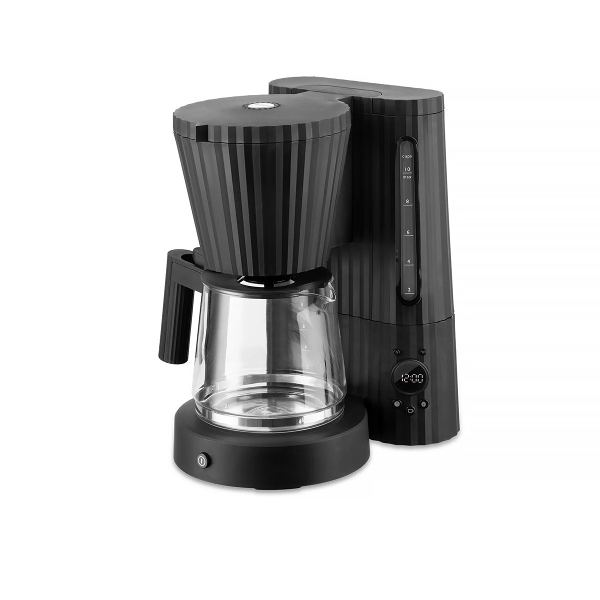 Alessi Plissè MDL14 B Macchina per caffè filtrato Nero