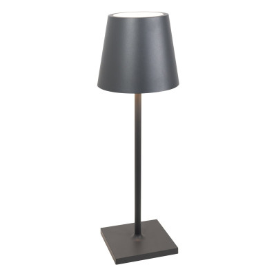 Poldina L DESK Pro LED lampada da tavolo Grigio scuro