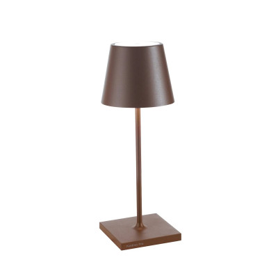 Poldina Mini Pro LED lampada da tavolo Corten
