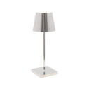 Poldina Mini Pro LED lampada da tavolo Cromo lucido vista