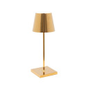Poldina Mini Pro LED lampada da tavolo Oro lucido Zafferano vista