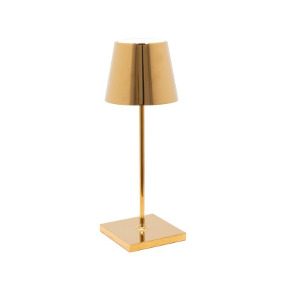 Poldina Mini Pro LED lampada da tavolo Oro lucido