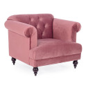 Poltrona Blossom rosa antico Bizzotto vista