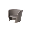 Poltrona Rap Slide grigio argilla