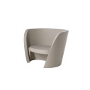 Poltrona Rap Slide grigio tortora