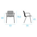 Poltroncina Alisea 1407 Emu dimensioni