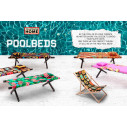 Poolbed Lipsticks Pink Lettino da piscina Seletti ambientazione