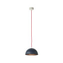 Pop 1 Lampada a sospensione/muro In-es.artdesign blu scuro-rosso