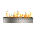 Bruciatore a bioetanolo Smart APP inserto automatico da incasso 100 Pro-Line Divina Fire vista