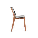 Alessi PS19 Poele Chair Sedia acciaio lucido vista