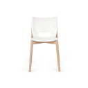 Alessi PS19 W Poele Chair Sedia acciaio Bianco vista
