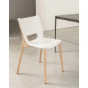 Alessi PS19 W Poele Chair Sedia acciaio Bianco ambientazione