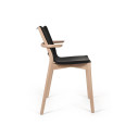 Alessi PS20 B Poele Chair Sedia con braccioli acciaio Nero vista