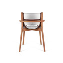 Alessi PS20 Poele Chair Sedia con braccioli acciaio lucido vista