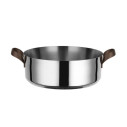 Alessi PU102/24 Edo Casseruola bassa a due manici vista