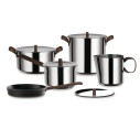 Alessi PU114/28 B Edo Padella a manico lungo vista