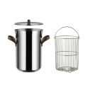 Alessi PU309 Edo Pentola per asparagi dettaglio