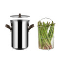 Alessi PU309 Edo Pentola per asparagi dettaglio