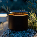 Push-up Pro LED lampada da tavolo Corten Zafferano ambientazione