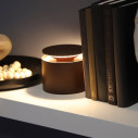 Push-up Pro LED lampada da tavolo Corten Zafferano ambientazione