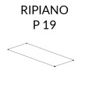 Antologia Composizione 4 Libreria vano TV Mogg accessorio ripiano P 19.2