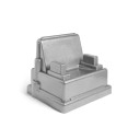 Memphis Milano Roma Silver Poltrona vista