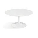 Knoll Saarinen Tavolino Tulip Ø 91 Laminato Bianco vista