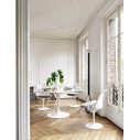 Knoll Saarinen Tavolo Tulip Ø 120 Marmo Arabescato ambientazione