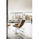 KNOLL Saarinen Tavolo Rotondo Tulip Ø 51 H 52 Laminato Bianco ambientazione