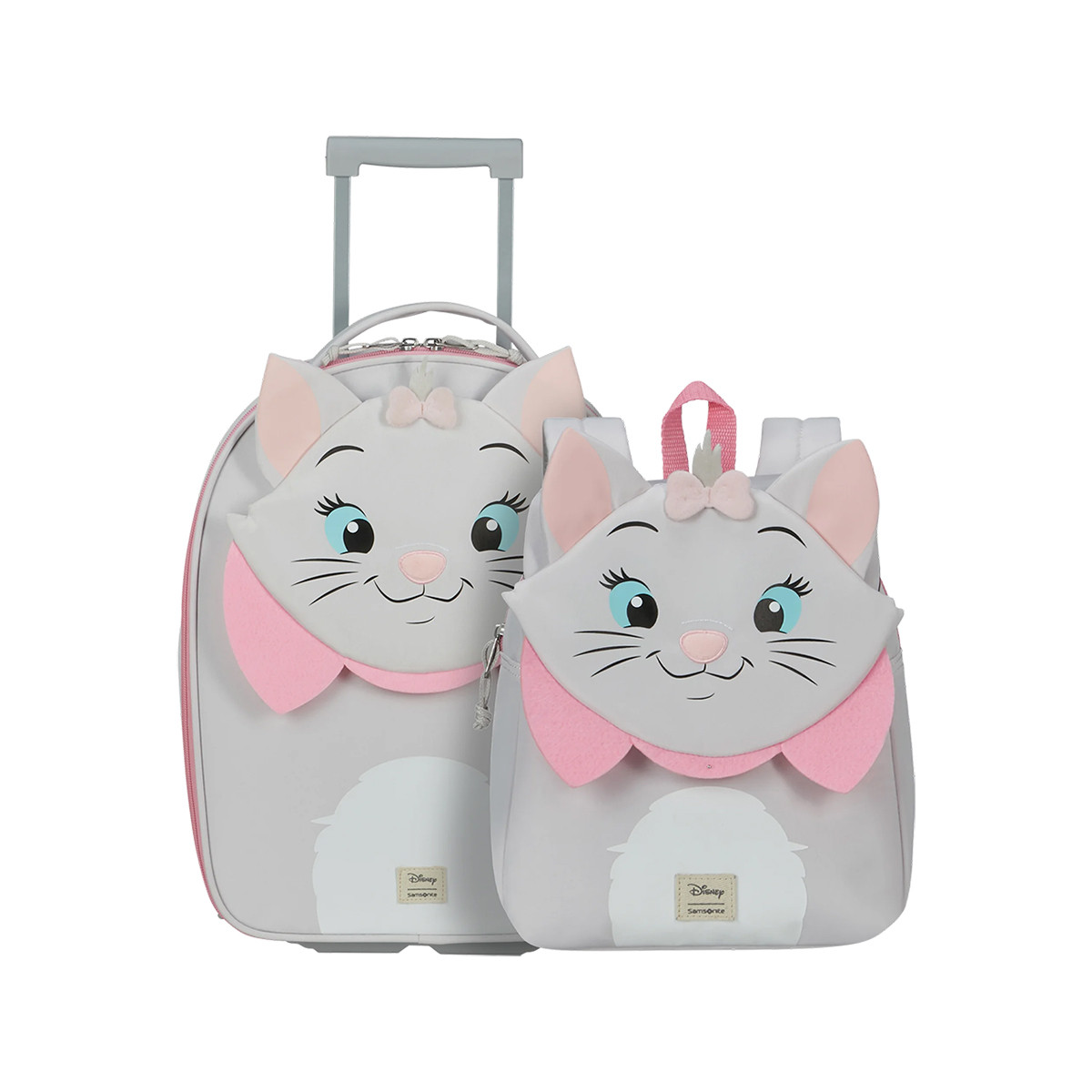 Aristocat Set 1 - Valigia 2 Ruote 45 cm Happy Sammies Disney + Zaino S