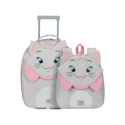 Aristocat Set 1 - Valigia 2 Ruote 45 cm Happy Sammies Disney + Zaino S