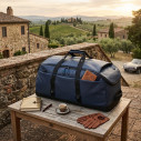 Borsone Ecodiver Duffle M Blue Nights Samsonite ambientazione
