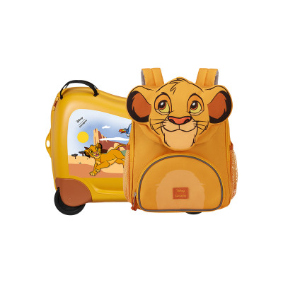 Simba Set 2 - Valigia cavalcabile Dream2Go Disney + Zaino
