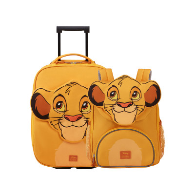 Simba Set 3 - Valigia 2 ruote 45 cm Disney + Zaino
