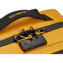 Valigia trolley Ecodiver Spinner Duffle 55 Yellow Samsonite dettaglio chiusura